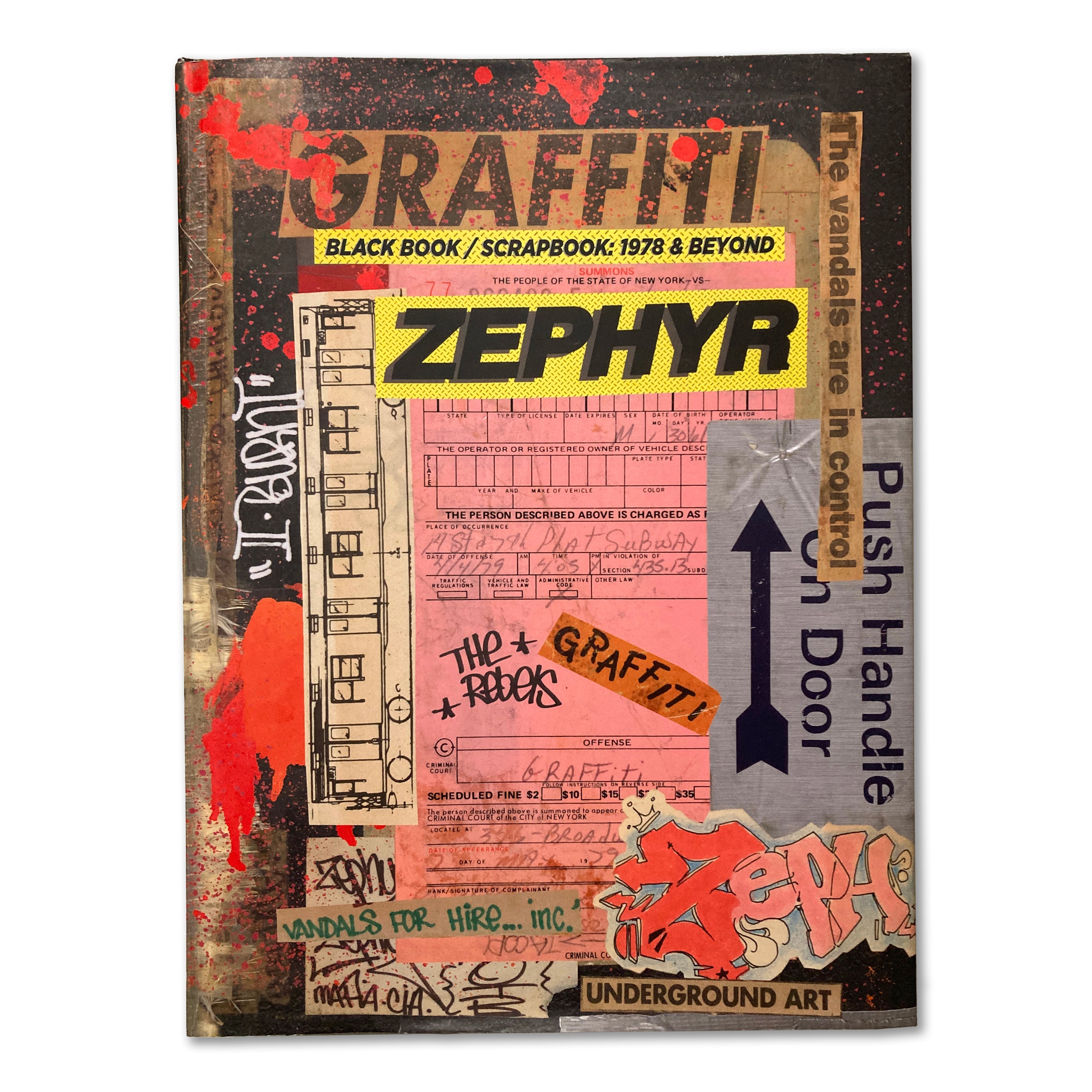 ZEPHYR 'GRAFFITI BLACK BOOK/SCRAPBOOK: 1978 & BEYOND' BOOK