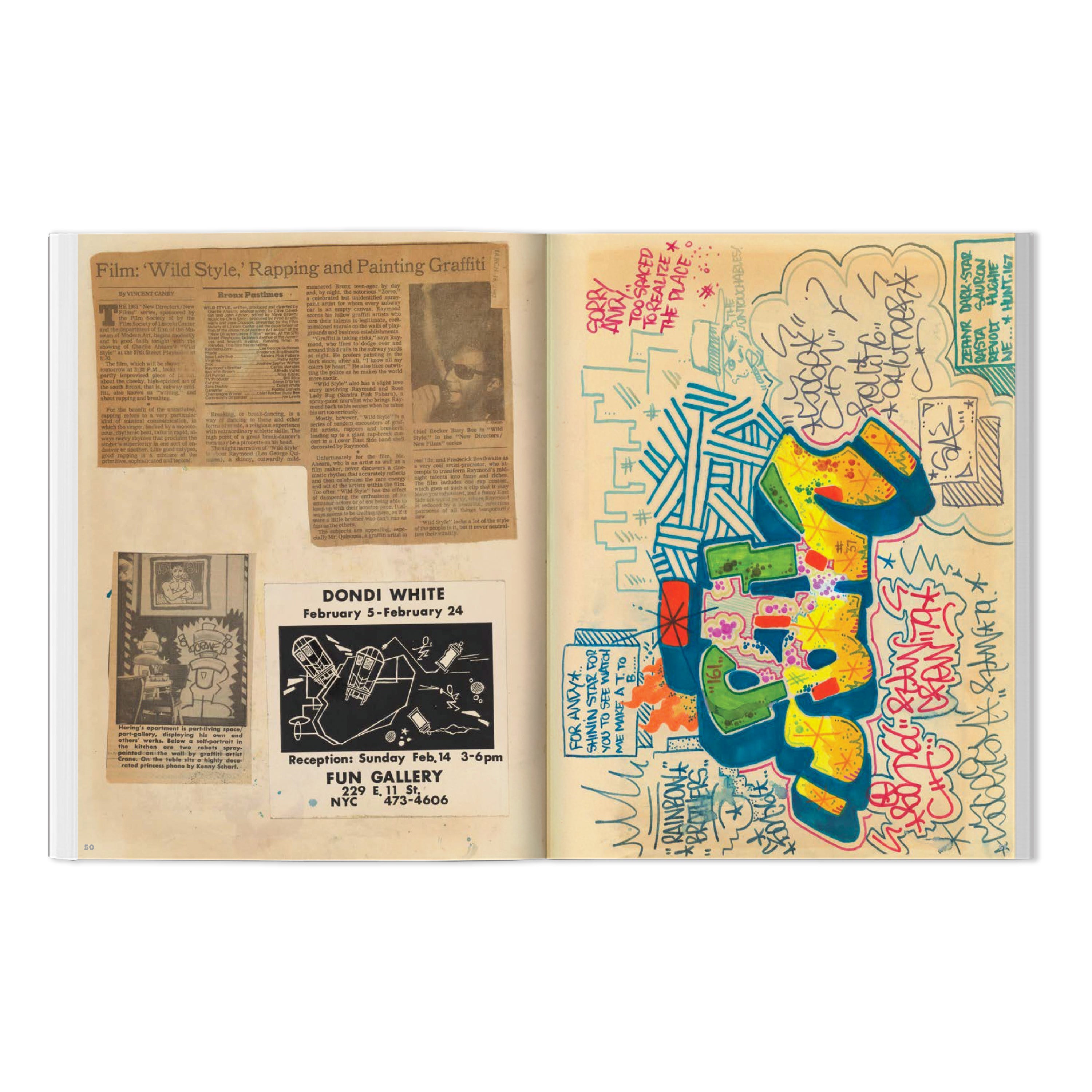 ZEPHYR 'GRAFFITI BLACK BOOK/SCRAPBOOK: 1978 & BEYOND' BOOK