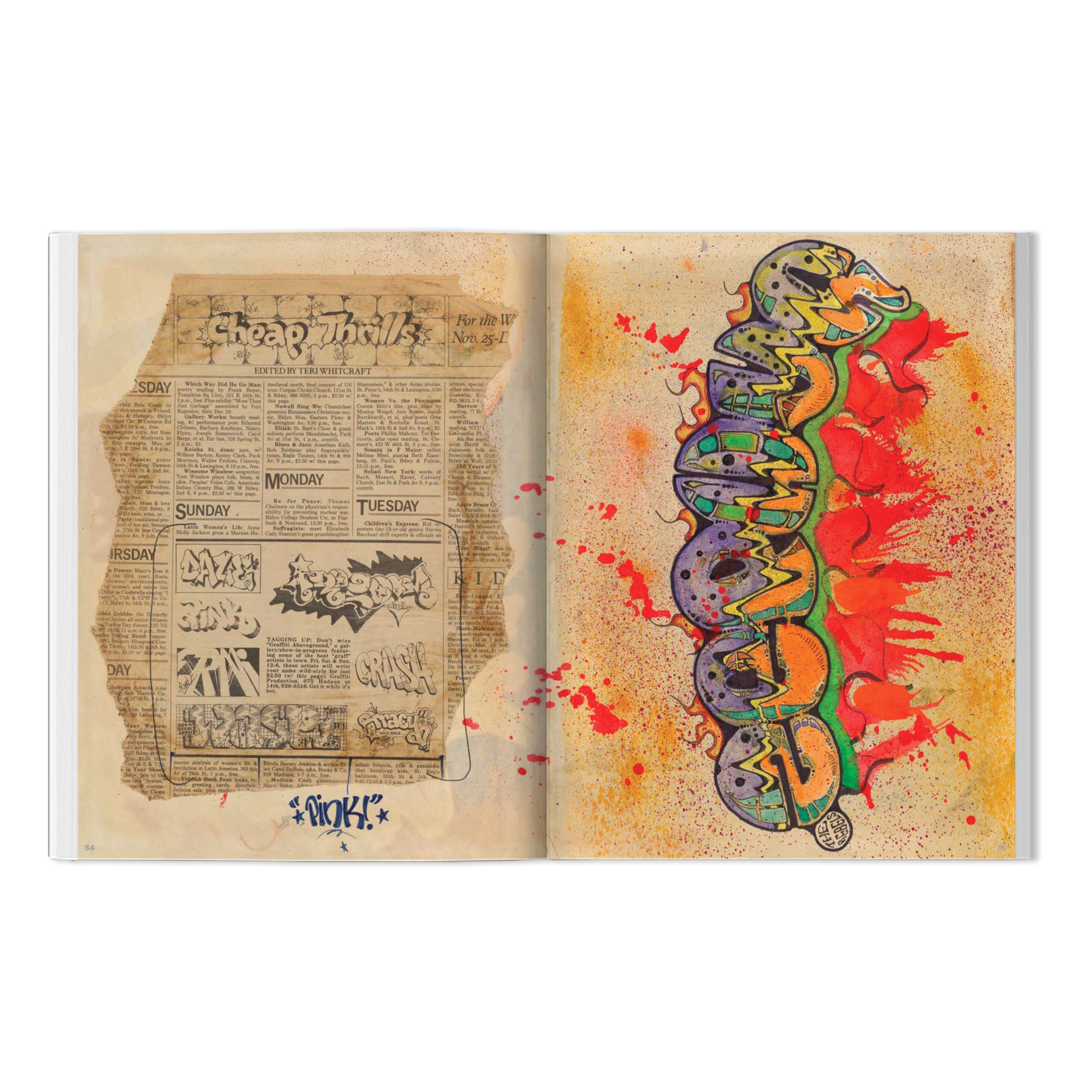 ZEPHYR 'GRAFFITI BLACK BOOK/SCRAPBOOK: 1978 & BEYOND' BOOK