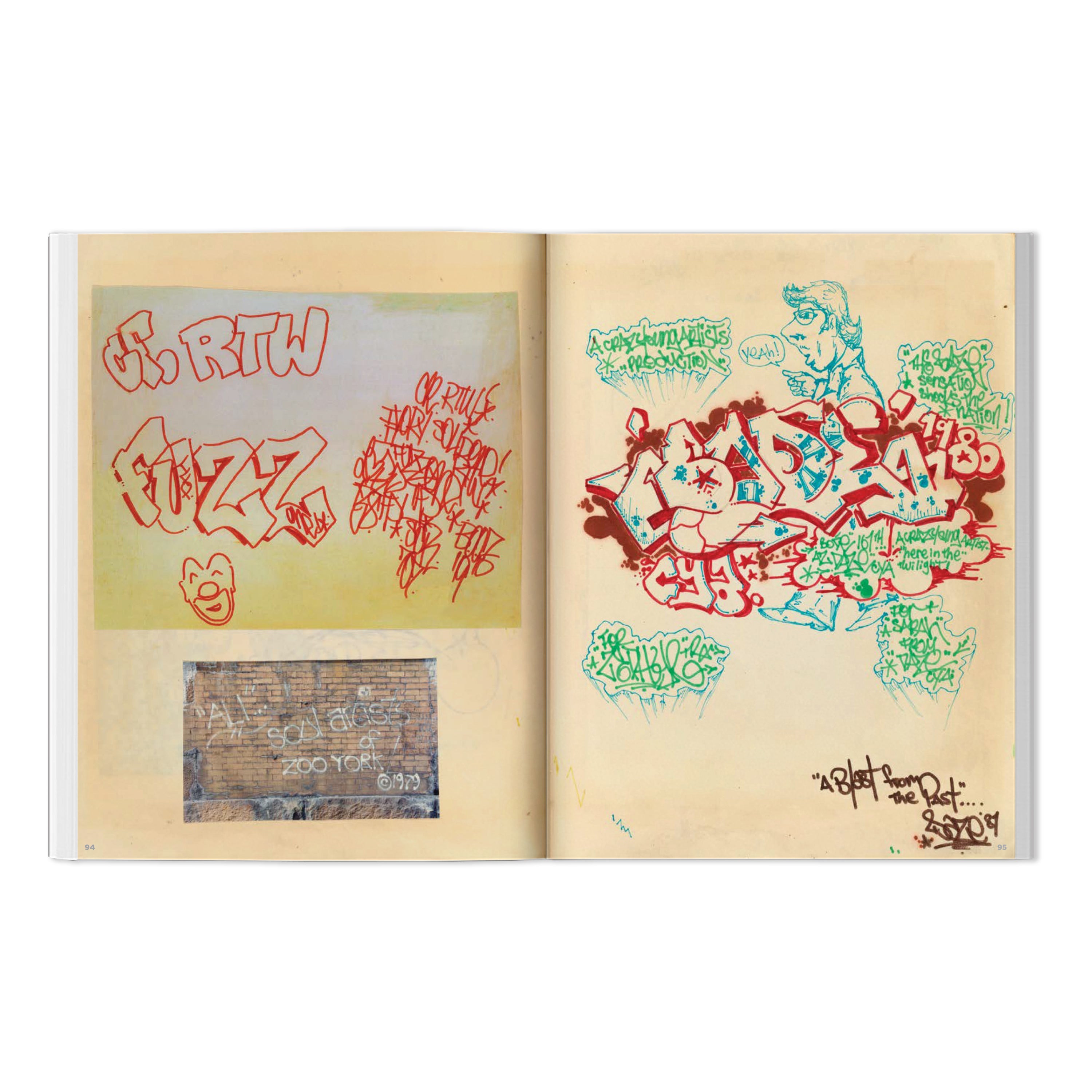 ZEPHYR 'GRAFFITI BLACK BOOK/SCRAPBOOK: 1978 & BEYOND' BOOK