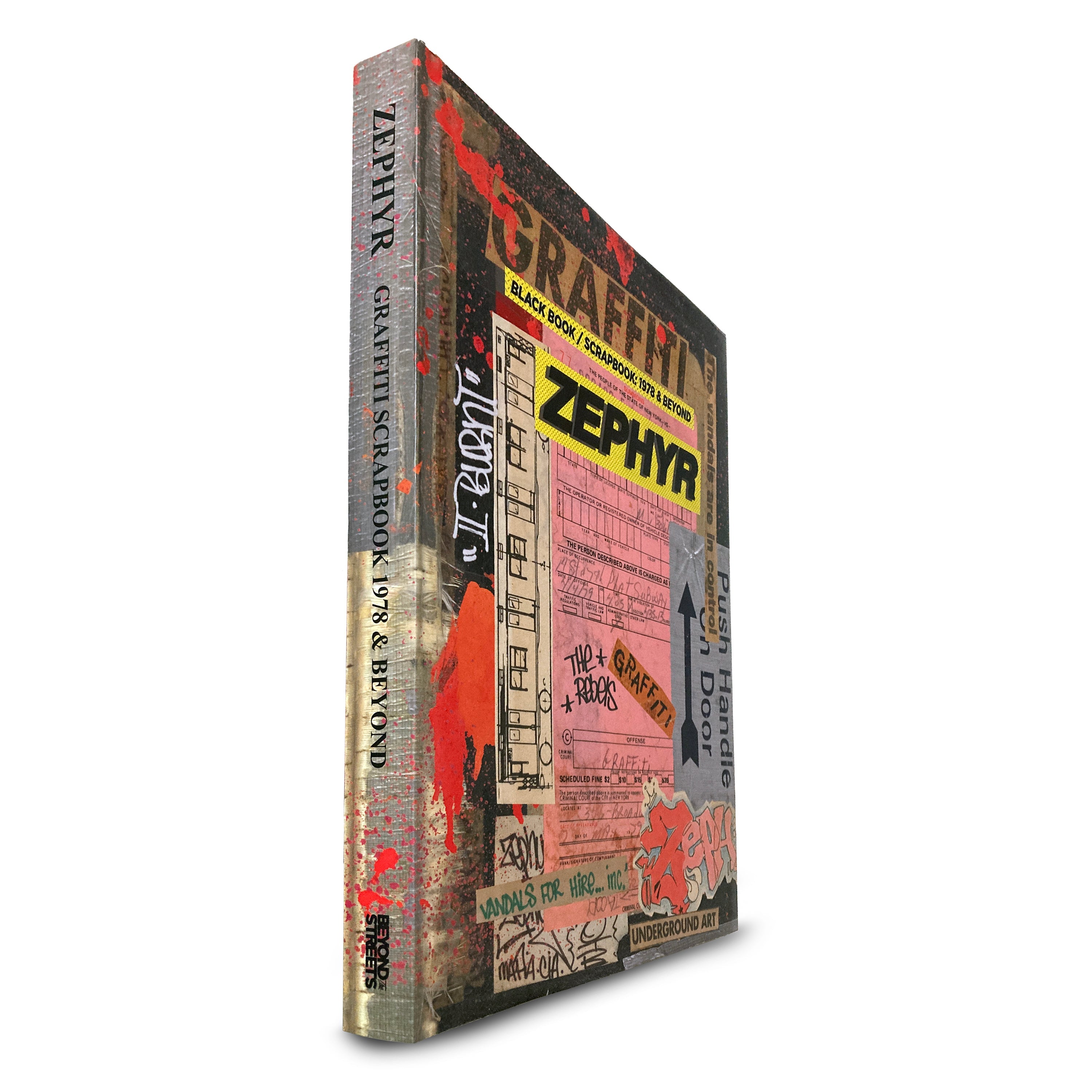 ZEPHYR 'GRAFFITI BLACK BOOK/SCRAPBOOK: 1978 & BEYOND' BOOK