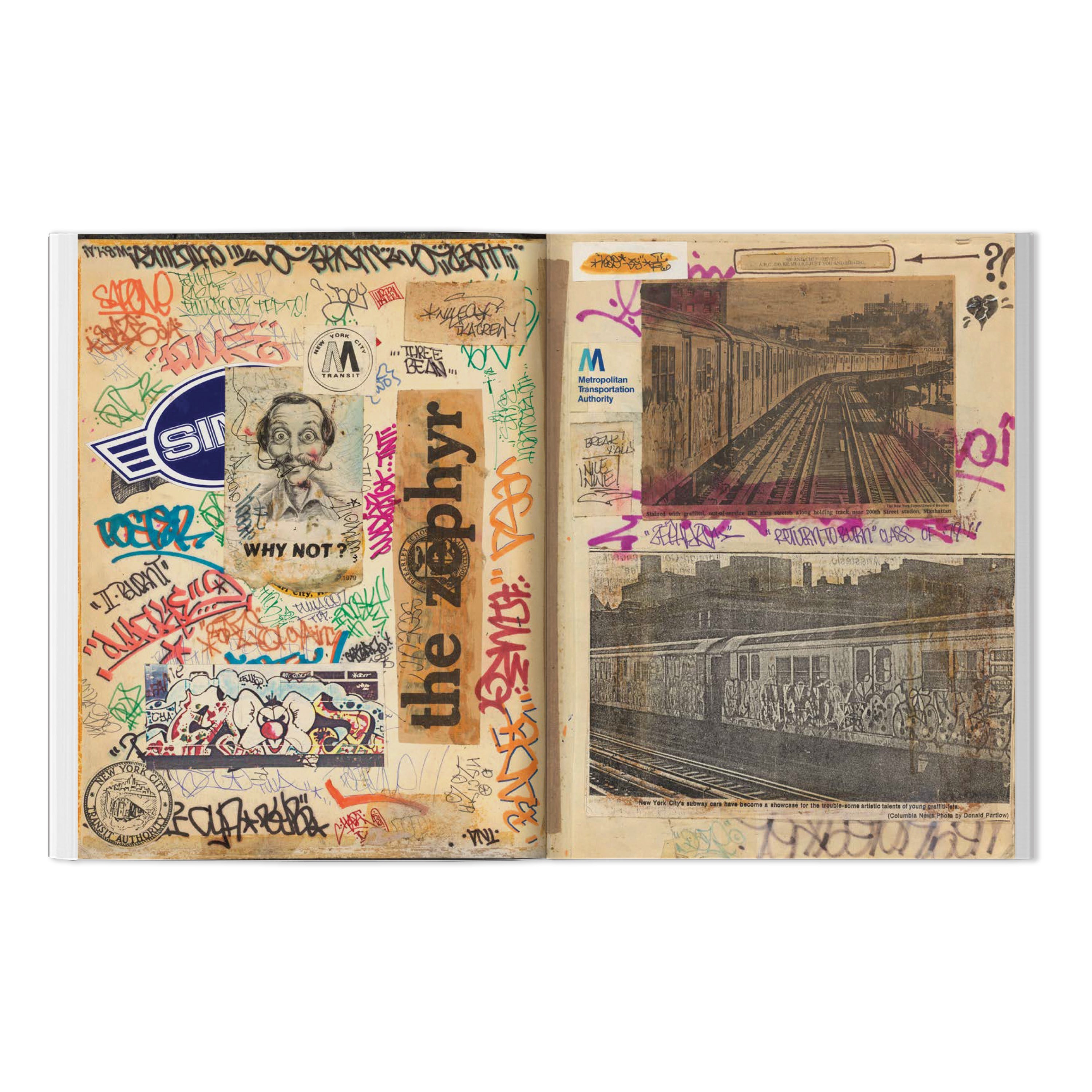 ZEPHYR 'GRAFFITI BLACK BOOK/SCRAPBOOK: 1978 & BEYOND' BOOK