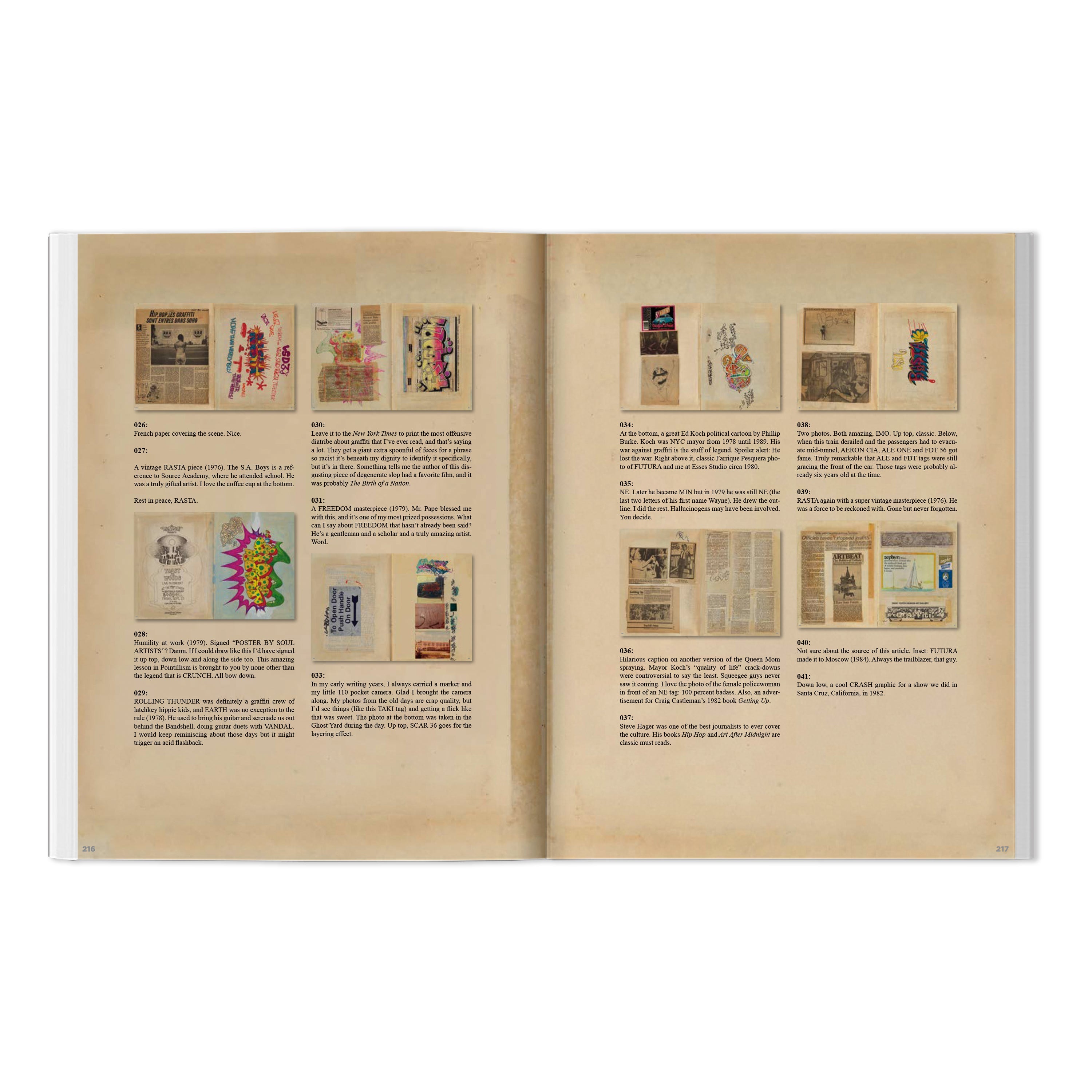 ZEPHYR 'GRAFFITI BLACK BOOK/SCRAPBOOK: 1978 & BEYOND' BOOK