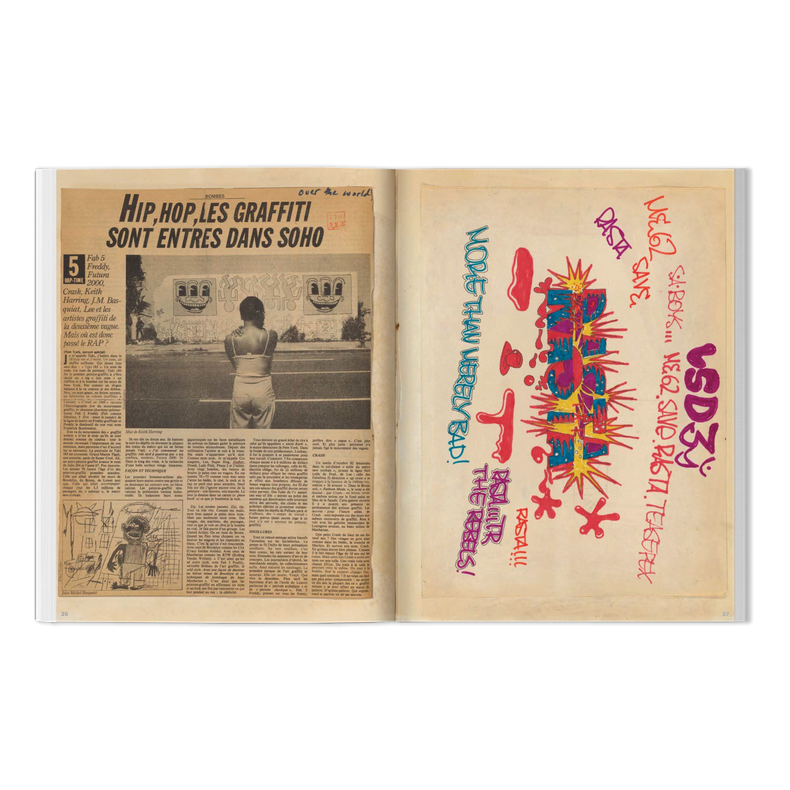 ZEPHYR 'GRAFFITI BLACK BOOK/SCRAPBOOK: 1978 & BEYOND' BOOK