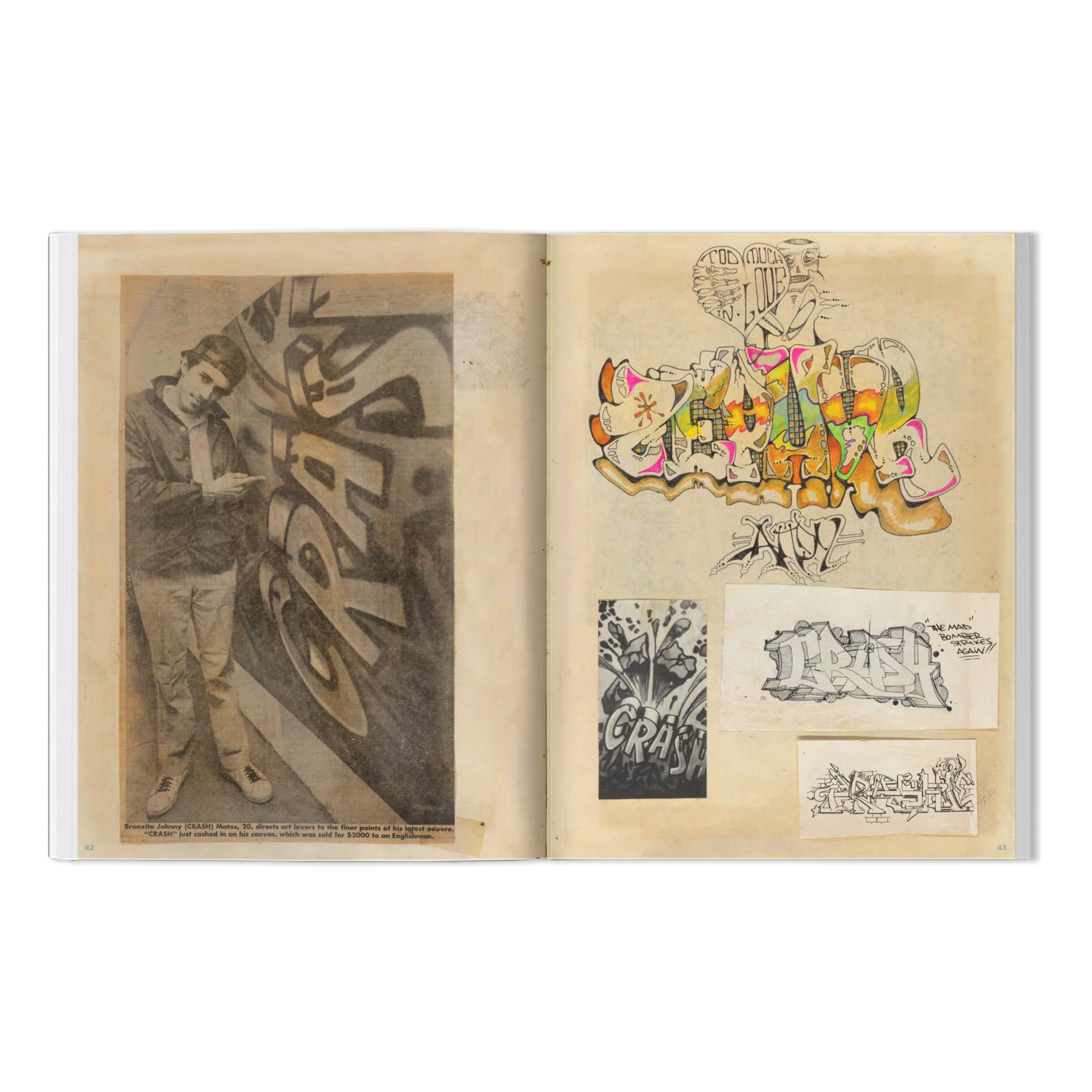 ZEPHYR 'GRAFFITI BLACK BOOK/SCRAPBOOK: 1978 & BEYOND' BOOK