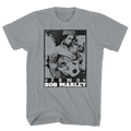 BOB MARLEY SOCCER GREY TEE