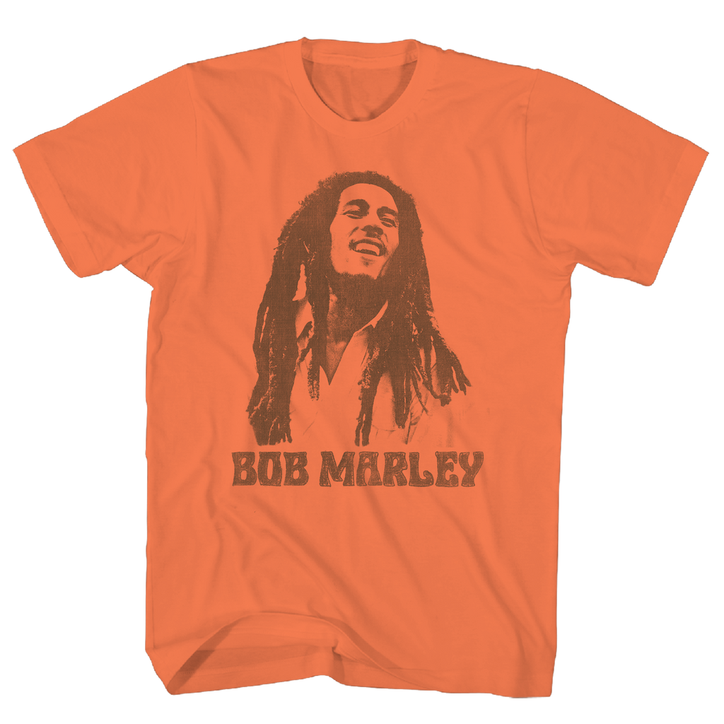 BOB MARLEY PHOTO TEE ORANGE T-SHIRT