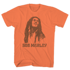 BOB MARLEY PHOTO TEE ORANGE T-SHIRT