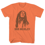 BOB MARLEY PHOTO TEE ORANGE T-SHIRT