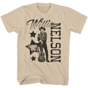 WILLIE NELSON TAN STAR COLLAGE