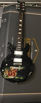 OFFICIALLY LICENSED ZACKY VENGEANCE LIVING DEAD SCHECTER MINI GUITAR REPLICA MODEL - AVENGED SEVENFOLD