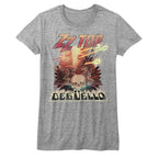 ZZ TOP - DEGUELLO LADIES SHIRT
