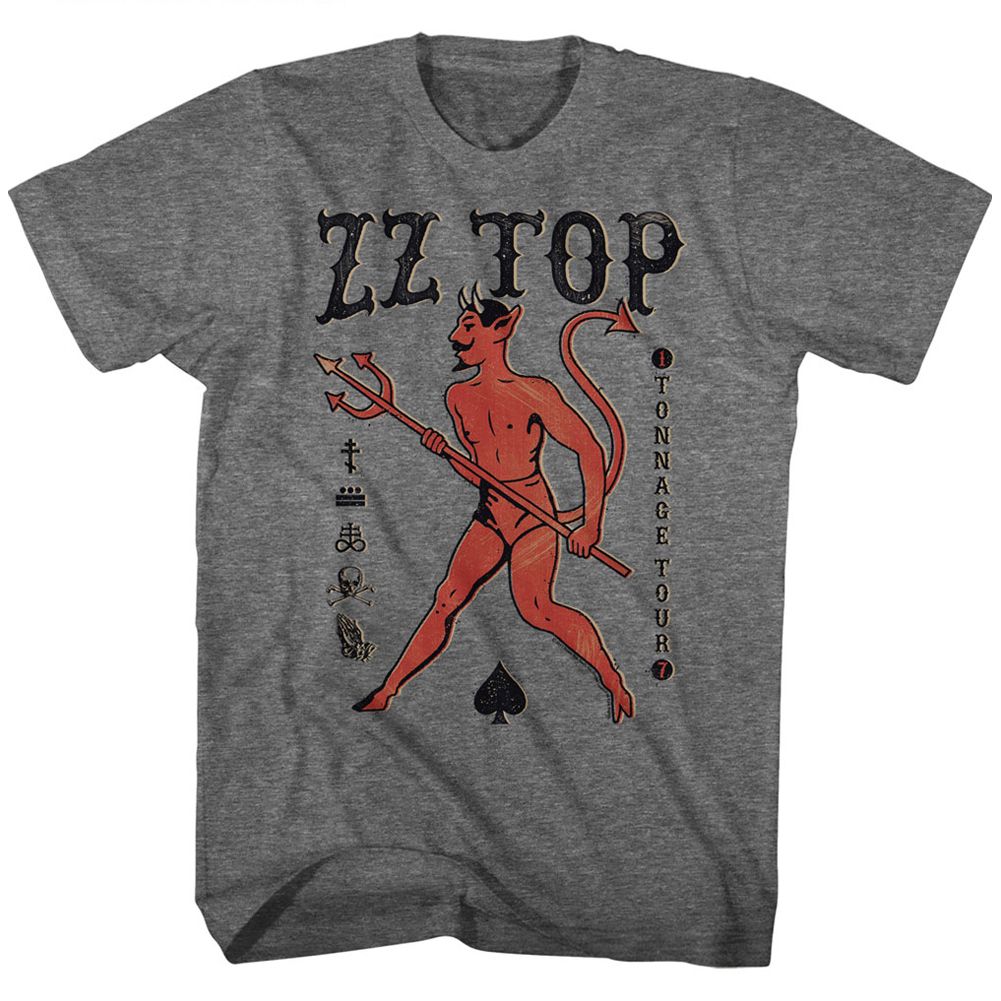 ZZ TOP - TONNAGE TOUR SHIRT