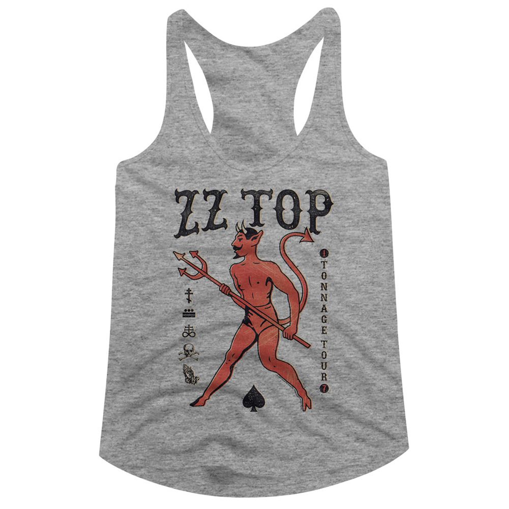 ZZ TOP - TONNAGE TOUR LADIES SHIRT