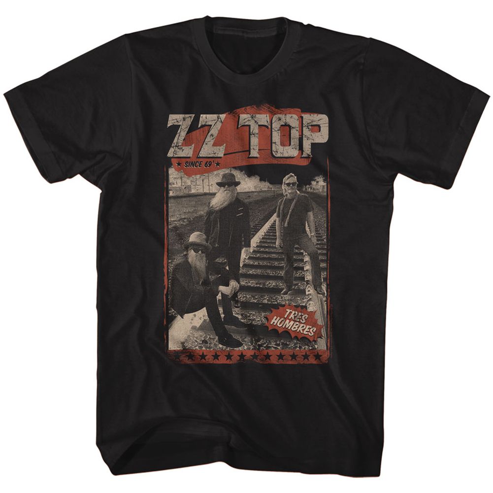 ZZ TOP - HOMBRES TRACK SHIRT