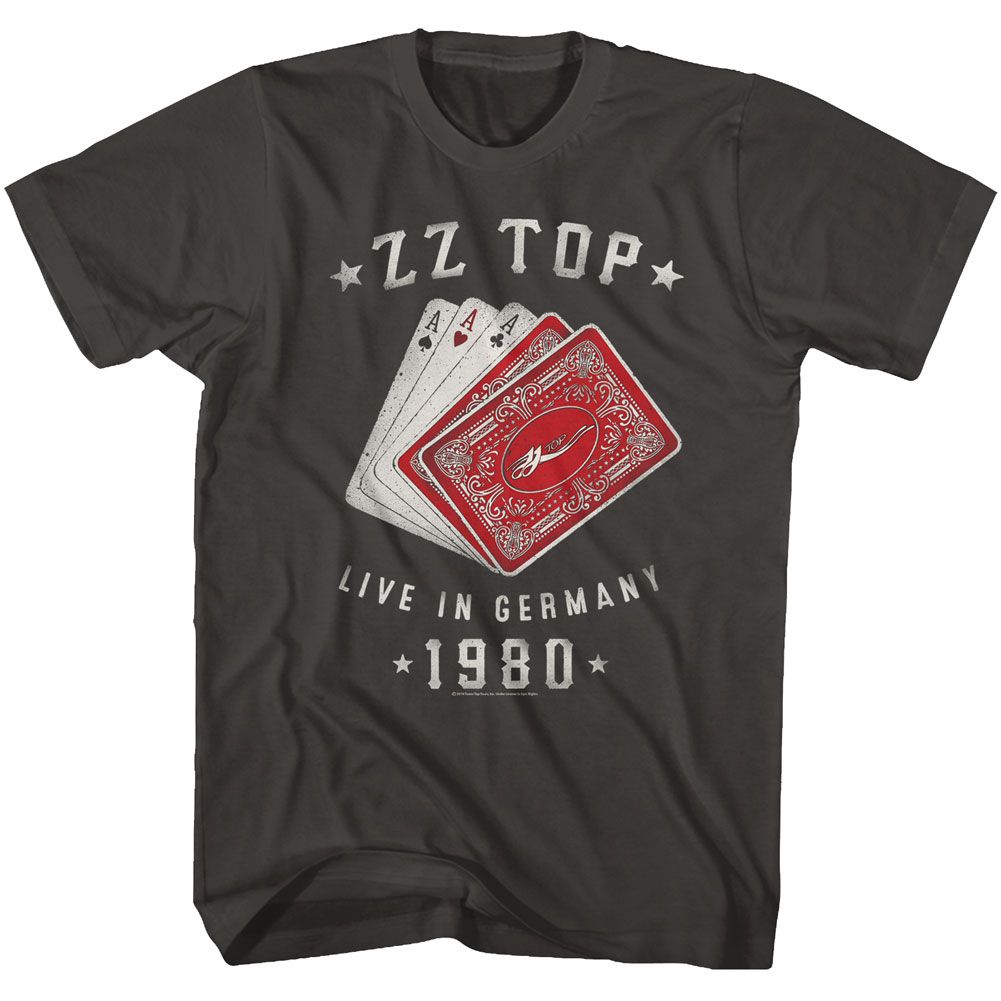 ZZ TOP - CARDS SHIRT