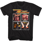 ZZ TOP - TOP ALBUMS SHIRT