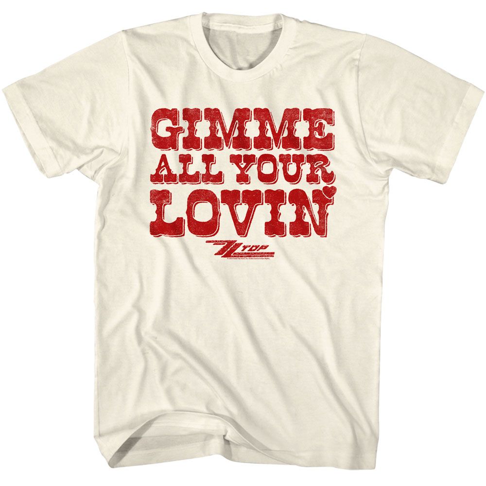 ZZ TOP - ALL YOUR LOVIN SHIRT