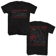 ZZ TOP - EUROPE 1983 SHIRT