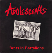 ADOLESCENTS 'BRATS IN BATTALIONS' LP - WHITE