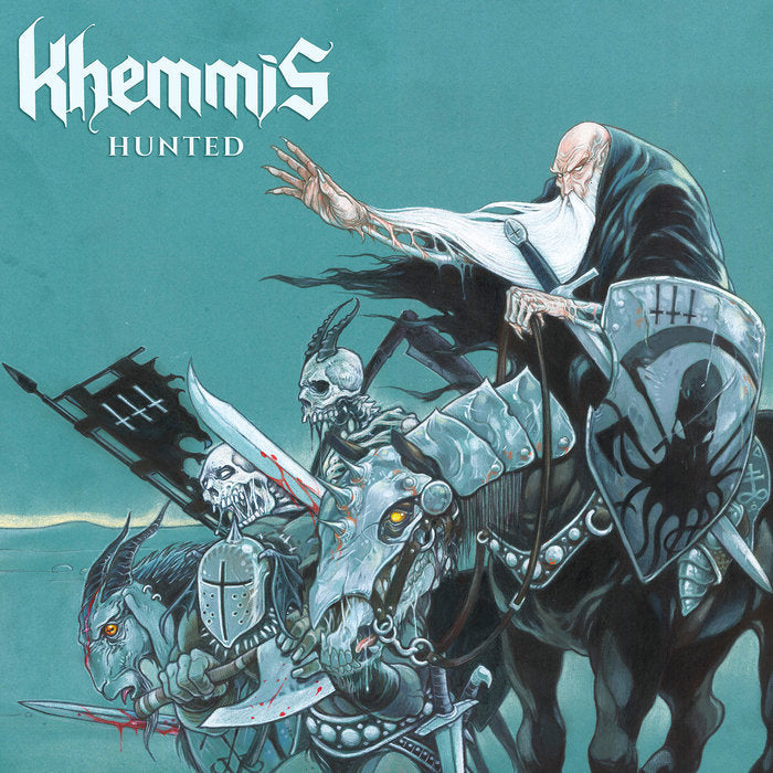 KHEMMIS 'HUNTED' LP - GRAY/BLUE MERGE