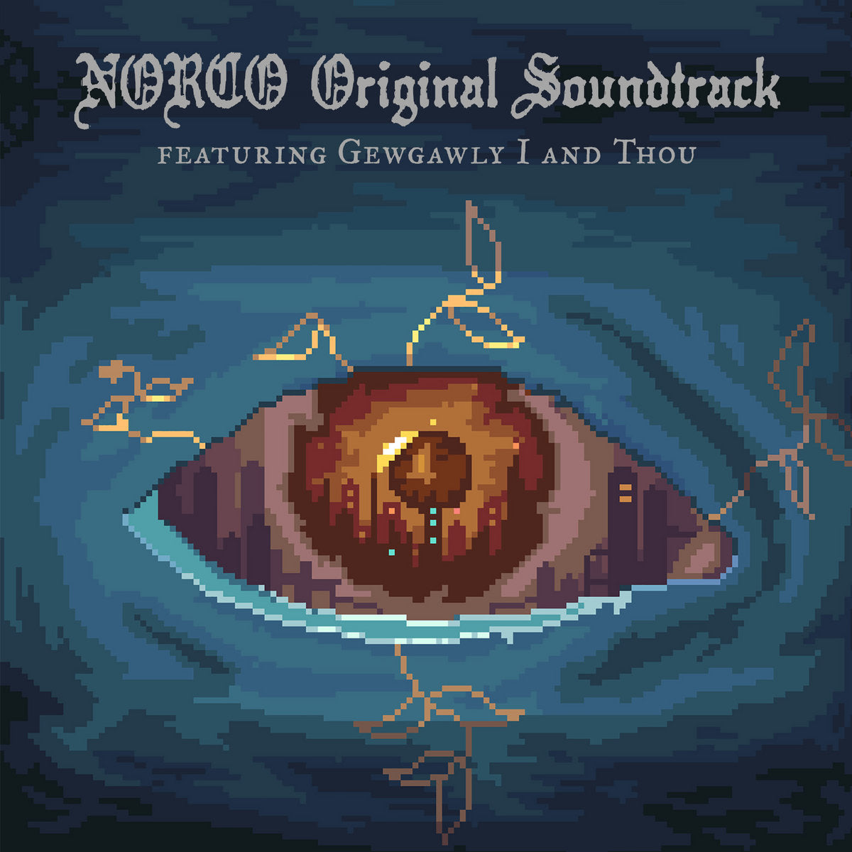 GEWGAWLY I & THOU 'NORCO SOUNDTRACK' 2LP - RED