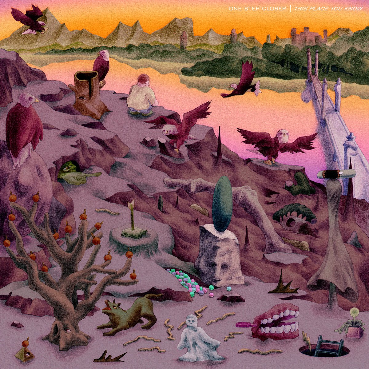 ONE STEP CLOSER ‘THIS PLACE YOU KNOW’ LP - WHITE