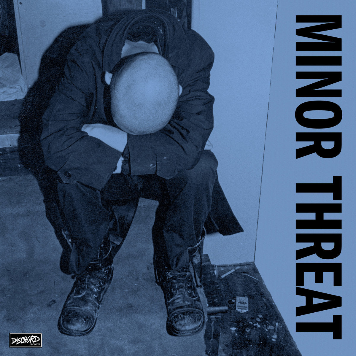 MINOR THREAT 'FIRST 2 7"s' (self titled) 12" EP - BLUE