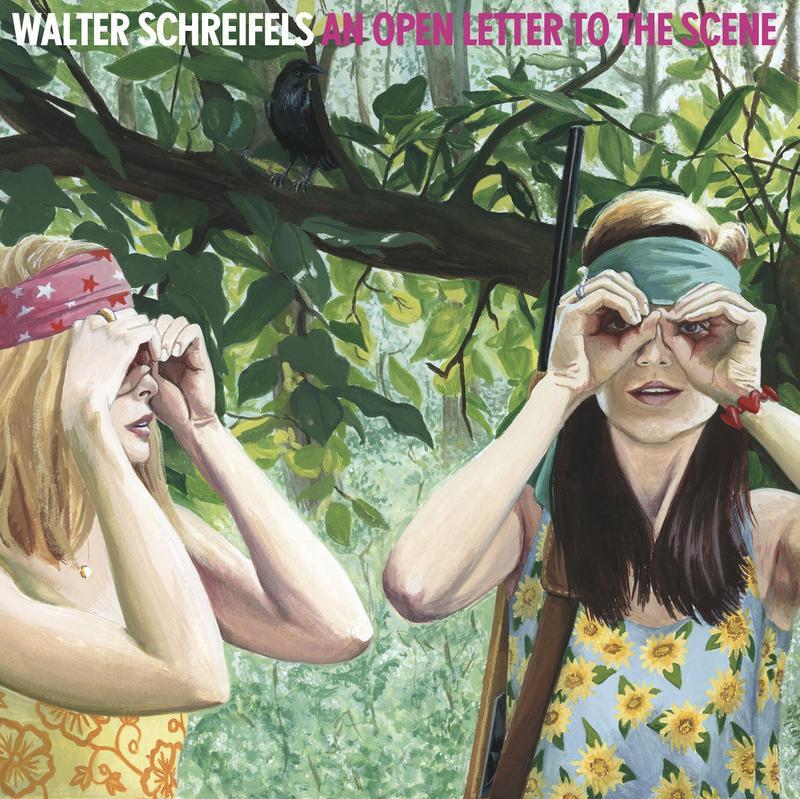 WALTER SCHREIFELS 'AN OPEN LETTER TO THE SCENE' LP + 7" - NEON GREEN/SILVER