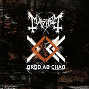 MAYHEM 'ORDO AD CHAO' LP - LTD. - YELLOW/RED MARBLED