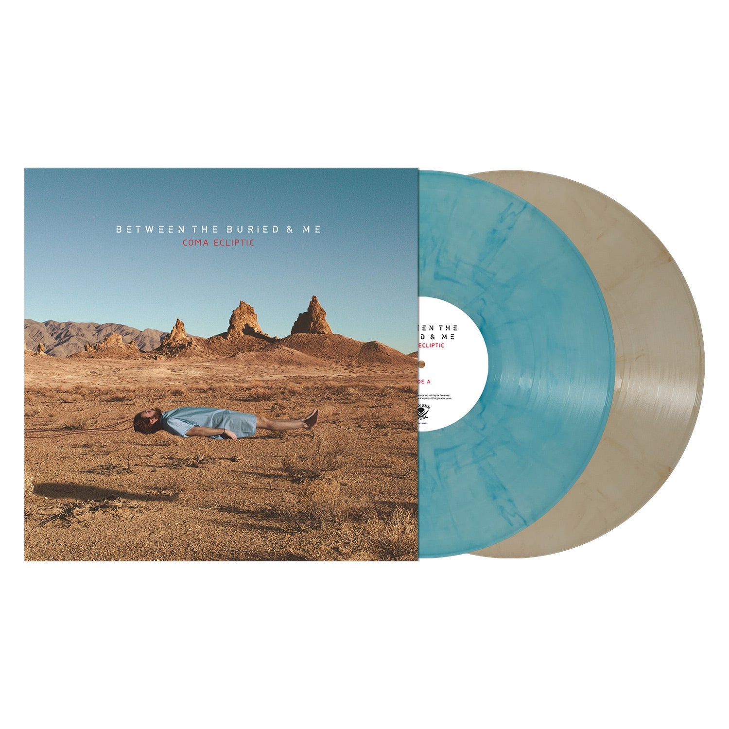 BETWEEN THE BURIED AND ME 'COMA ECLIPTIC' 2LP - TRANSLUCENT BLUE BROWN MARBLE