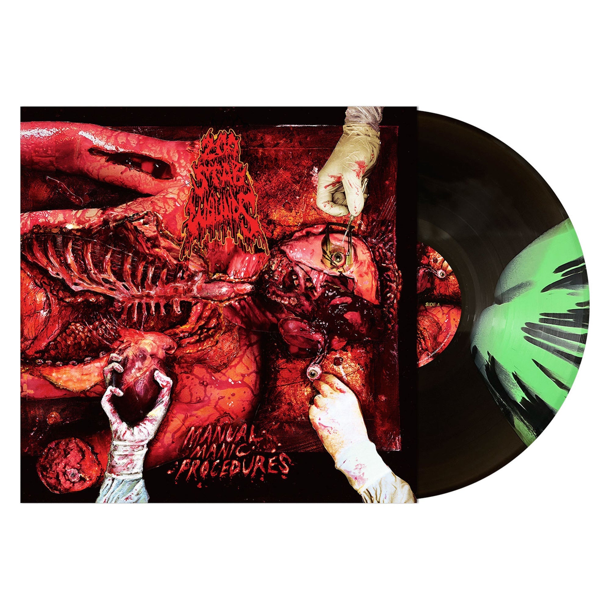 200 STAB WOUNDS 'MANUAL MANIC PROCEDURES' LP - NIGHTMARE FROST