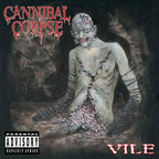 CANNIBAL CORPSE 'VILE' LP - SILVER/RED/SPLATTER