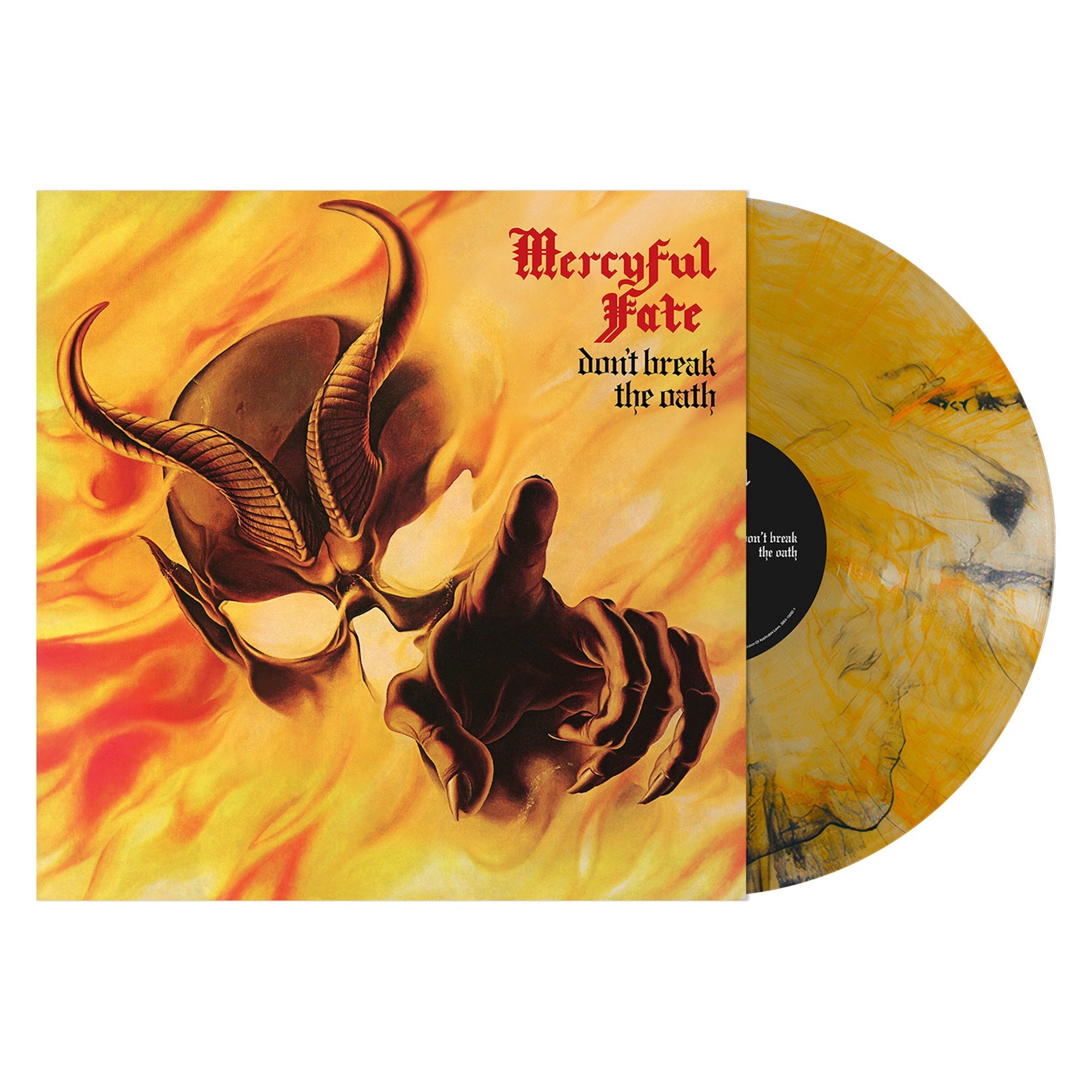 MERCYFUL FATE 'DON'T BREAK THE OATH' LP (Orange, Yellow & Black Smoke Vinyl)