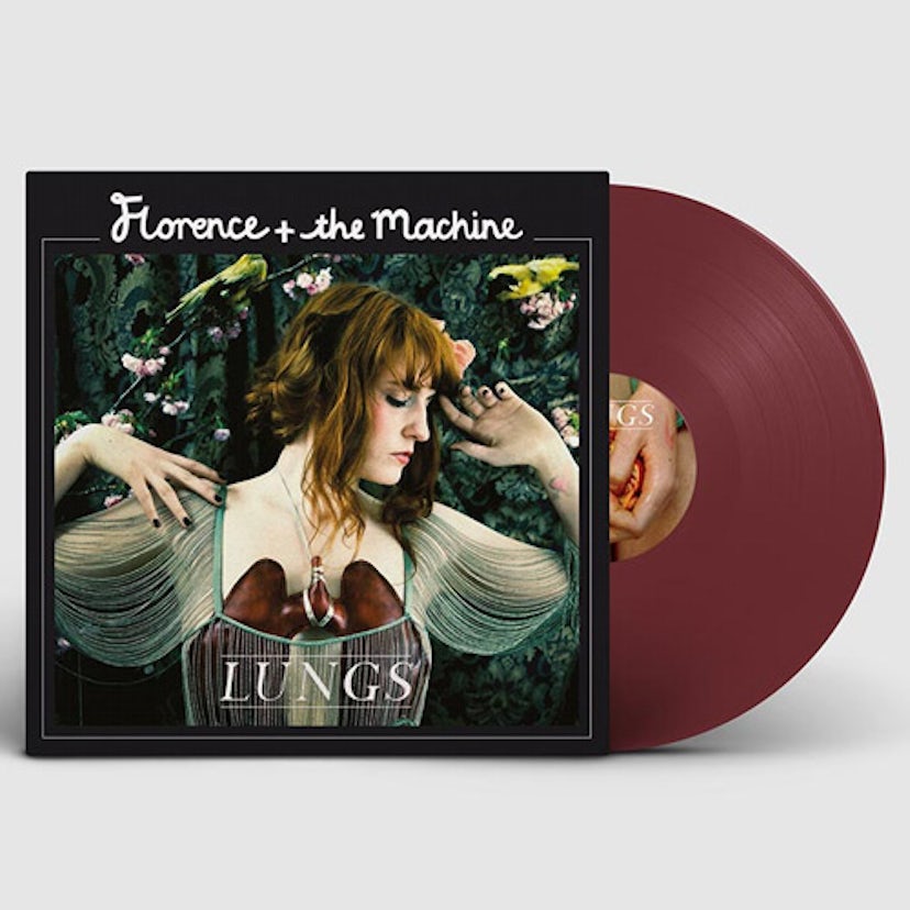 FLORENCE + THE MACHINE 'LUNGS' LP - 10TH ANNIVERSARY EDITION - FRUIT PUNCH