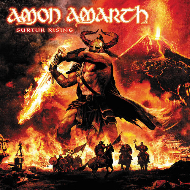 AMON AMARTH 'SURTUR RISING' LP- CLEAR