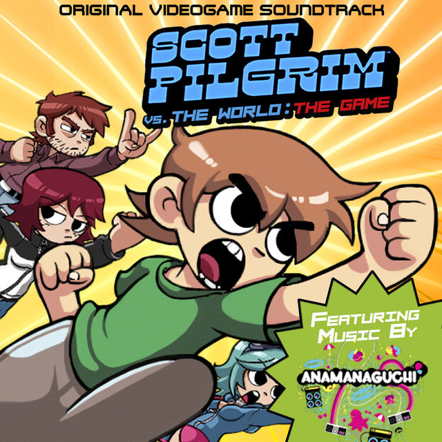 ANAMANAGUCHI 'SCOTT PILGRIM VS. THE WORLD: THE GAME SOUNDTRACK' LP - TRANSLUCENT ORANGE