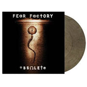 FEAR FACTORY 'OBSOLETE' LP - IMPORT - LTD. - CLEAR/BLACK MARBLED