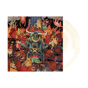 DANCE GAVIN DANCE ‘AFTERBURNER’ LP - EXCLUSIVE - LTD. 666 - WHITE/BONE