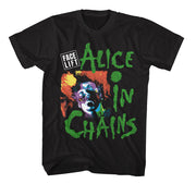 Alice in Chains Facelift Tour 91 T Shirt Front