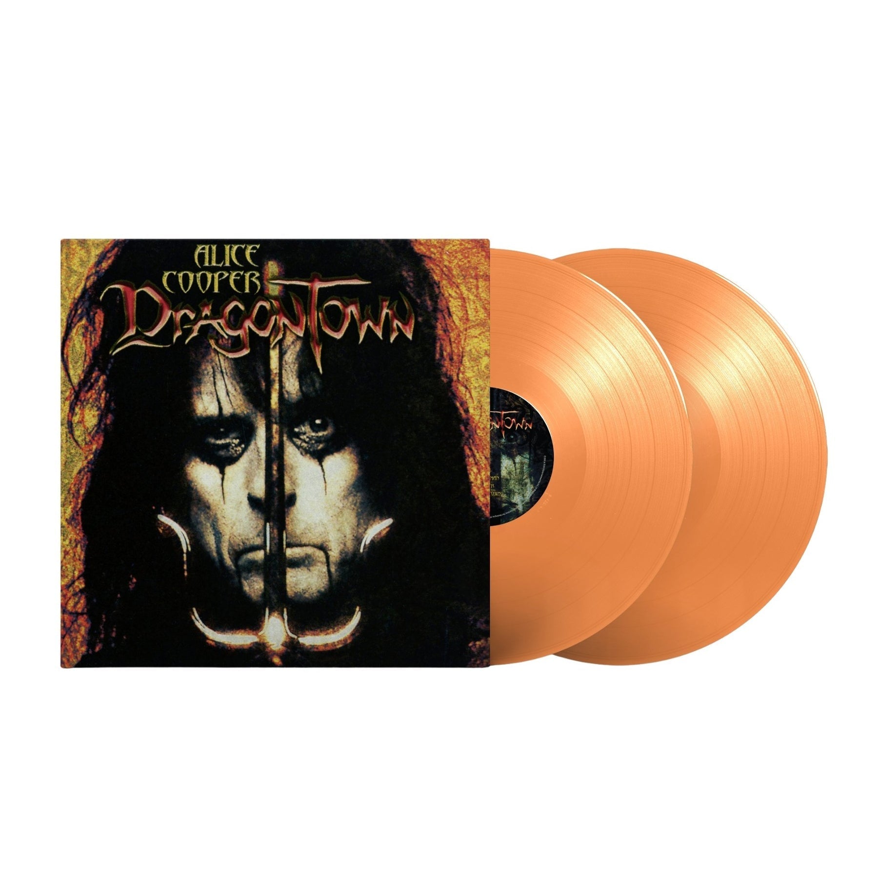 ALICE COOPER 'DRAGONTOWN' 2LP - ORANGE SPLATTER