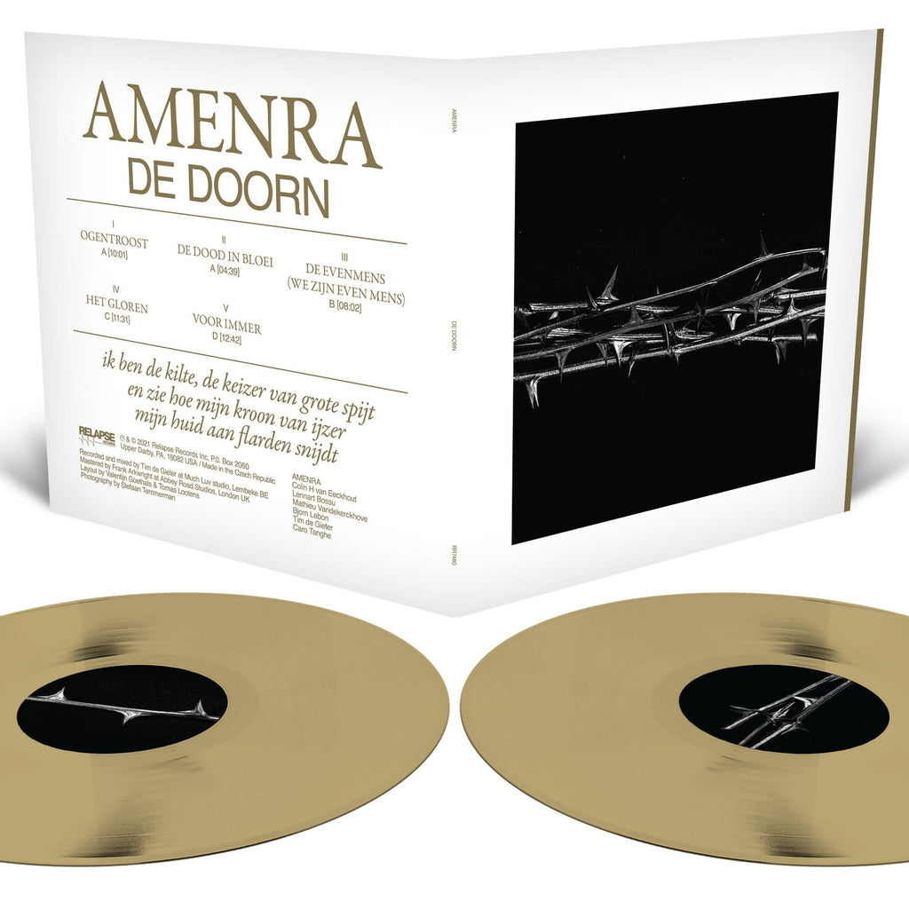 AMENRA ‘DE DOORN’ 2LP - LTD. - TRANSLUCENT GOLD