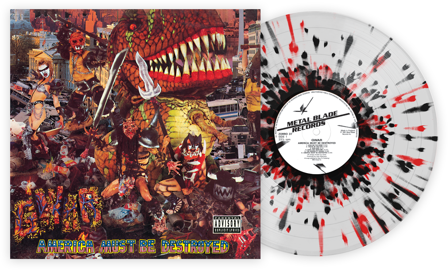 THE STORY OF METAL BLADE LIMITED EDITION VINYL BOX SET FT. CANNIBAL CORPSE, GWAR, KING DIAMOND