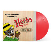 MF DOOM 'METAL FINGERS PRESENTS: SPECIAL HERBS VOL. 5 & 6' 2LP - APPLE RED
