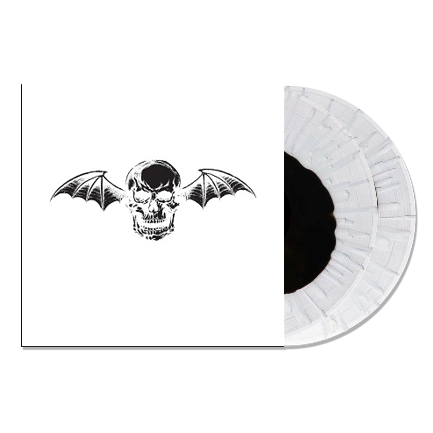 AVENGED SEVENFOLD 'AVENGED SEVENFOLD' 2LP - EXCLUSIVE - LTD. 500 - BLACK/CLEAR/WHITE/SPLATTER