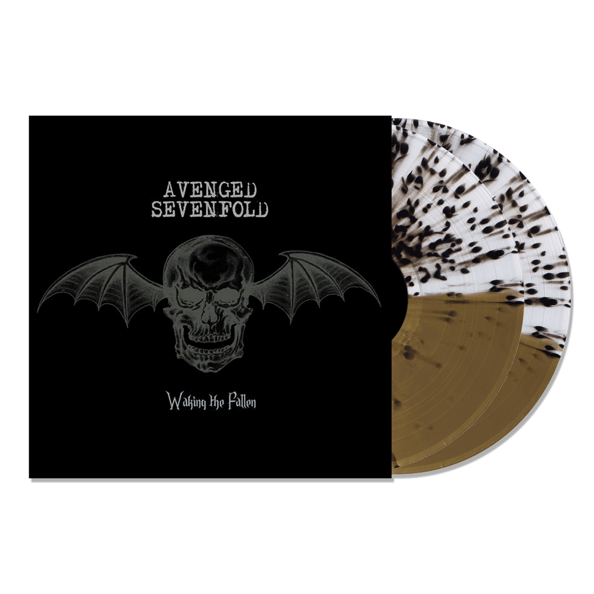 AVENGED SEVENFOLD 'WAKING THE FALLEN' 2LP - EXCLUSIVE - LTD. 250 - CLEAR/GOLD/BLACK/SPLATTER