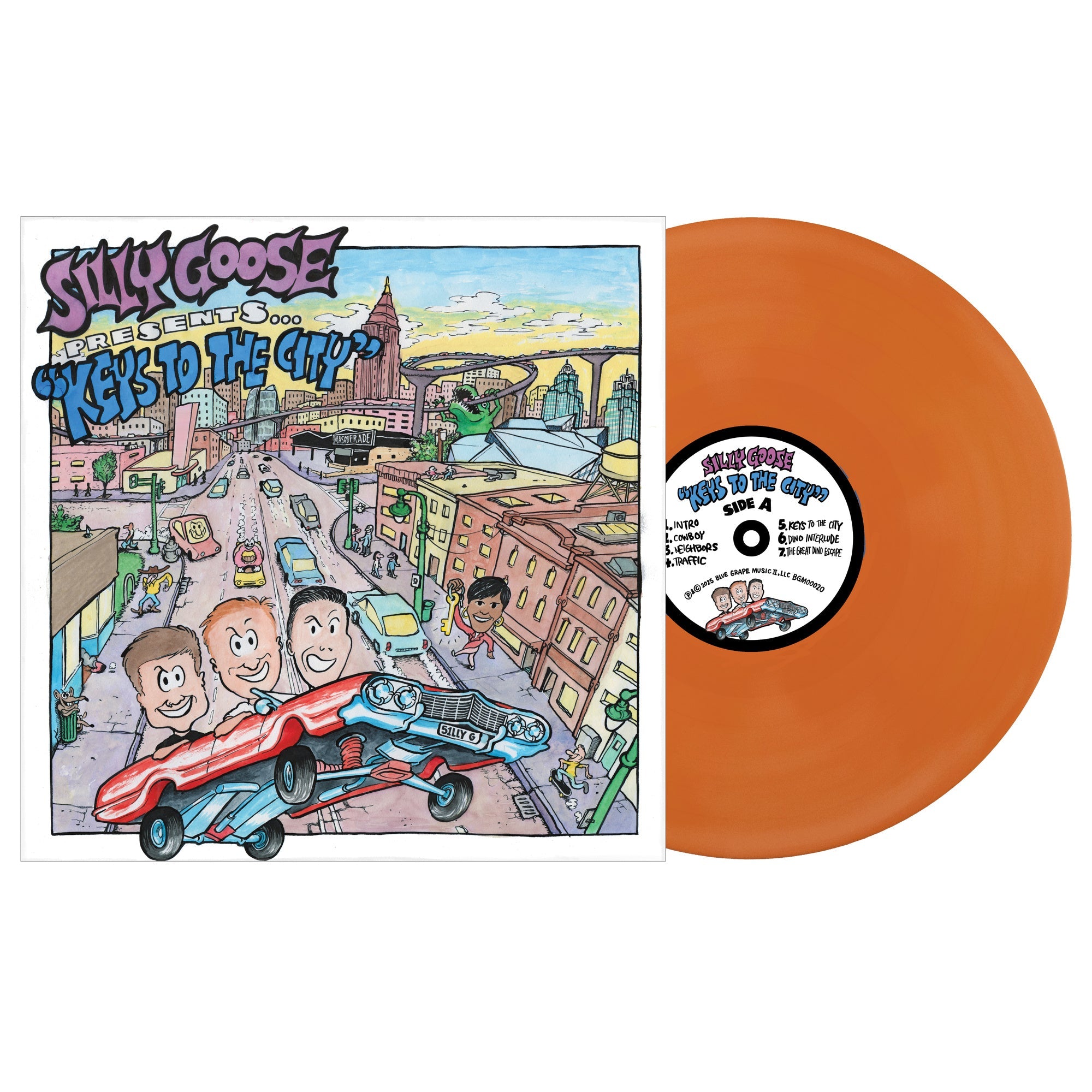 SILLY GOOSE 'KEYS TO THE CITY' LP - TANGERINE