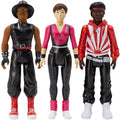 BREAKIN' REACTION FIGURES 'OZONE, SPECIAL K, TURBO 3 PACK - METALLIC