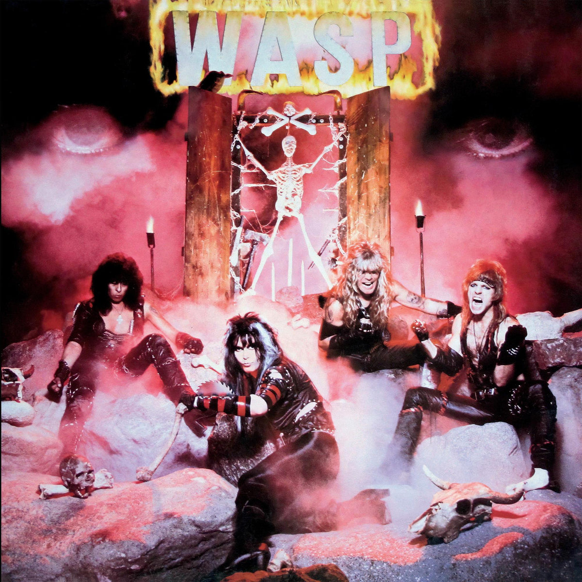 W.A.S.P. 'W.A.S.P.' 40TH ANNIVERSARY LP - HIGH-SPEED MASTER - MARBLE