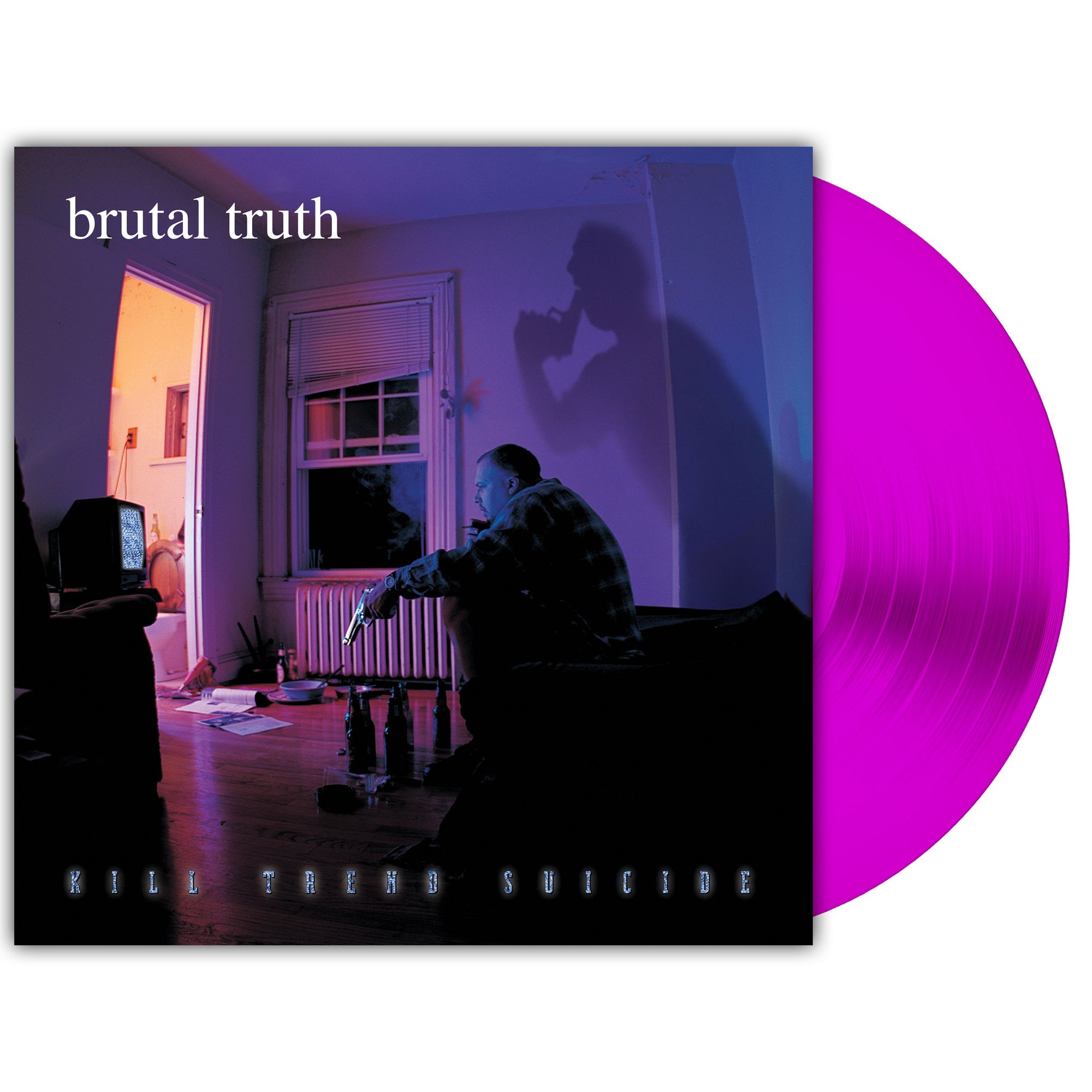 BRUTAL TRUTH 'KILL TREND SUICIDE' LP (2026 Reissue, Neon Violet Vinyl)
